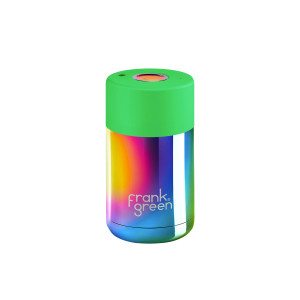 Frank Green Chrome Ceramic Reusable Cup 295ml (10oz) Rainbow