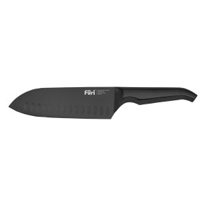 Furi Pro East West Santoku Knife 17cm Jet Black