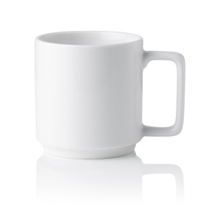 Noritake Stax White Mug 450ml Set of 4