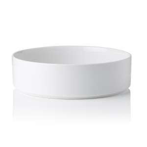 Noritake Stax White Round Serving Bowl 25cm