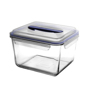 Glasslock Handy Rectangular Tempered Glass Food Container 3700ml