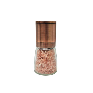 Grind & Shake Copper Upside Down Mill with Himalayan Mineral Salt 160g