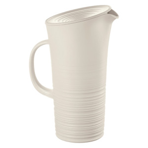 Guzzini Earth Pitcher With Lid White
