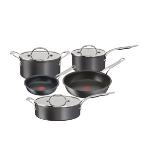 Tefal Jamie Oliver Cooks Classic Induction Non-Stick Hard Anodised 5 Piece Set