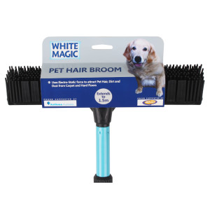 White Magic Pet Hair Broom