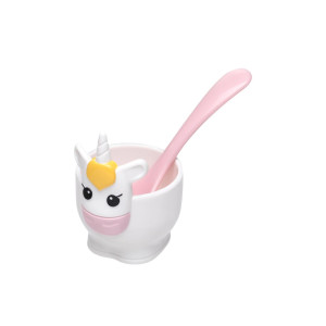 Joie Unicorn Egg Cup and Spoon