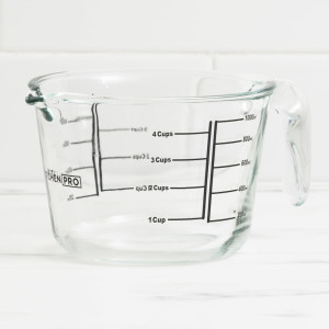 Kitchen Pro Glass Measuring Jug 1L