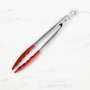 Kitchen Pro Oslo Silicone Tongs 23cm Red