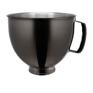 KitchenAid Black Stainless Steel Bowl for Tilt-Head Stand Mixer 4.8L
