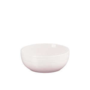 Le Creuset Stoneware Coupe Cereal Bowl 16cm Shell Pink