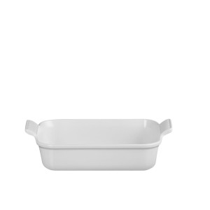 Le Creuset Stoneware Heritage Rectangular Dish 26cm - 2.4L White