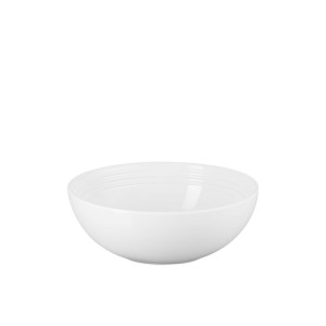 Le Creuset Stoneware Serving Bowl 24cm White