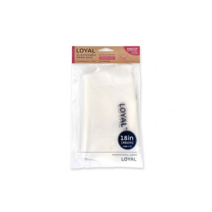 LOYAL Biodegradable Disposable Bags 46cm Clear Pack of 10