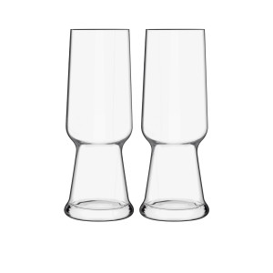 Luigi Bormioli Birrateque Pilsner Glass 540ml Set of 2