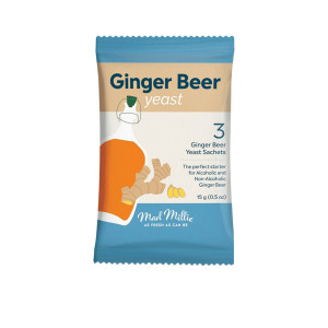 Mad Millie Ginger Beer Yeast Set of 3