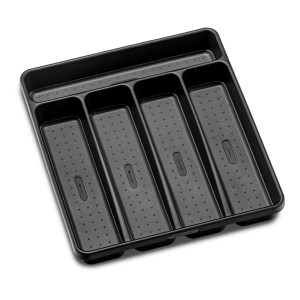MadeSmart 5 Compartment Cutlery Tray Carbon