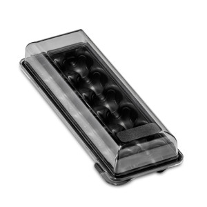 MadeSmart Egg Holder with Snap On Lid 34.3x12.7cm Carbon