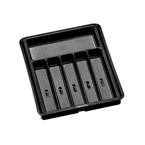 MadeSmart Expandable Cutlery Tray Carbon