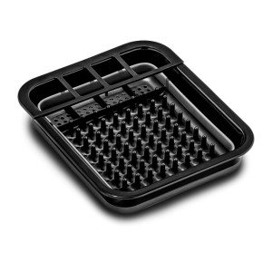 MadeSmart Small Collapsible Dish Rack 37.2x32.1cm Carbon