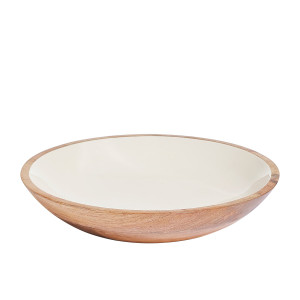 Madras Link Trinity Salad Bowl 35cm White