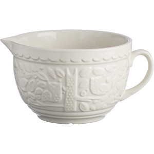 Mason Cash In The Forest Batter Bowl Owl Cream
