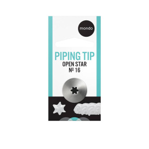 Mondo Star Piping Tip #16