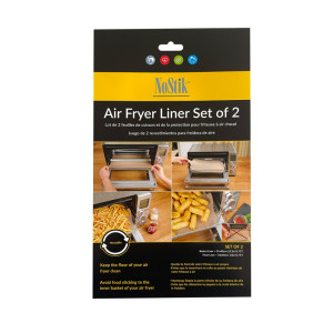 NoStik Air Fryer Liner Set of 2 Rectangular