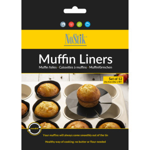 NoStik Muffin Liner Set of 12
