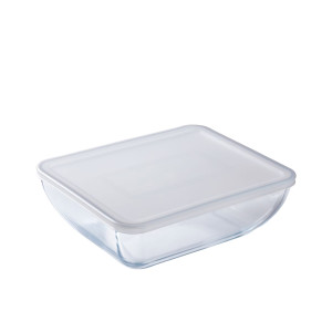 O'Cuisine Rectangular Glass Food Storage Container 2.25L