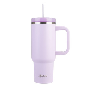 Oasis Stainless Steel Double Wall Insulated Commuter Travel Tumbler 1.2L Orchid