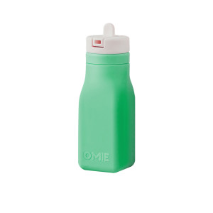 Omie Silicone Drink Bottle 250ml Green