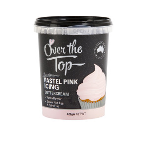 Over the Top Buttercream Pastel Pink 425g