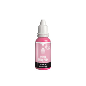 Over the Top Pastel Gel Food Colour 25ml Baby Pink