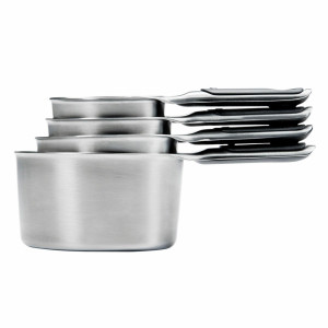 OXO Good Grips 4 Piece Stainless Steel Measuring Cup Set