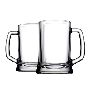 Pasabahce Pub Beer Stein 500ml Set of 2