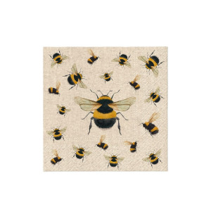 PAW Everyday 3ply Paper Napkin 20 Pack We Care Dancing Bees