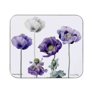 Ashdene Purple Poppies AWM Coaster Set of 4