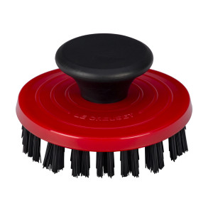 Le Creuset Cast Iron Grill Cleaning Brush Cerise