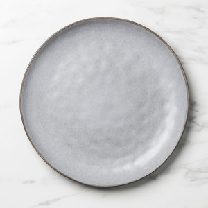 Salisbury & Co Siena Round Platter 33cm Light Grey