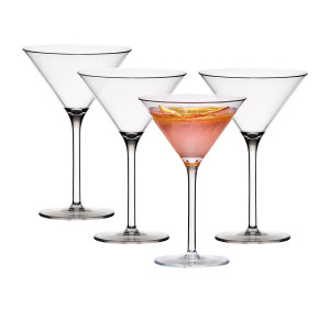 Salisbury & Co Unbreakable Martini Glass 250ml Set of 4