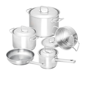 Scanpan Commercial Stainless Steel Cookware 5 Piece Set
