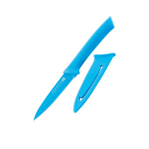 Scanpan Spectrum Soft Touch Utility Knife 9.5cm Blue