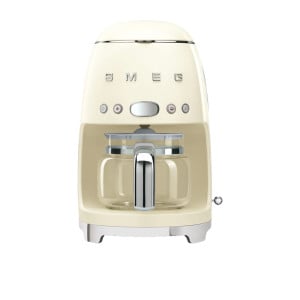 Smeg 50's Retro Style DCF02 Drip Filter Coffee Machine Cream