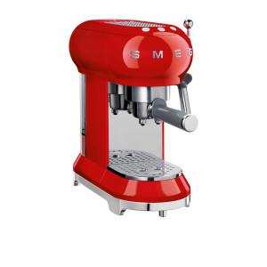 Smeg 50's Retro Style ECF01 Espresso Coffee Machine Red