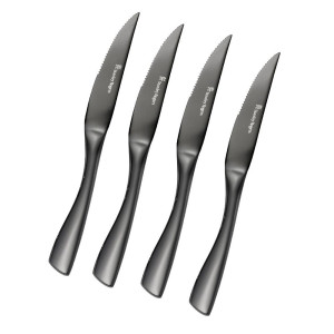Stanley Rogers Soho Steak Knives Set of 4 Onyx