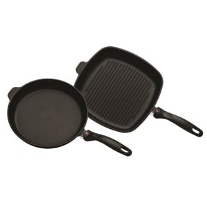 Swiss Diamond XD Induction Grill 28cm and Frypan 28cm