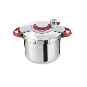 Tefal Clipso Minut Perfect 9L Red & Light Grey