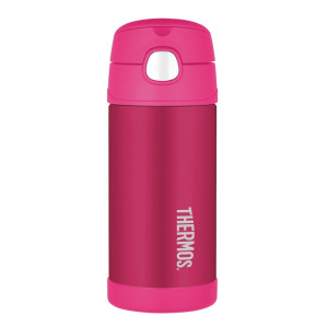 Thermos FUNtainer­ Stainless Steel Vacuum Insulated Drink Bottle Pink 355ml