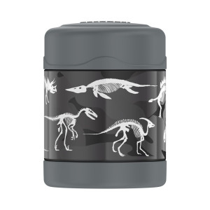 Thermos FUNtainer Stainless Steel Vacuum Insulated Food Jar 290ml Dinosaurs
