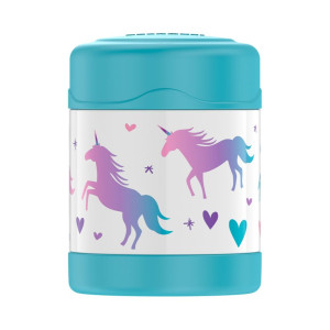 Thermos FUNtainer Stainless Steel Vacuum Insulated Food Jar 290ml Unicorn